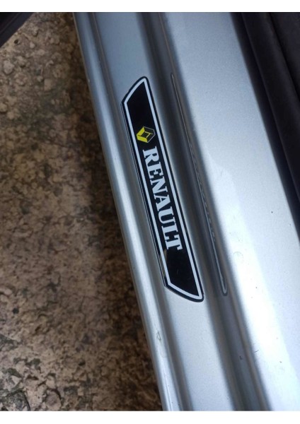 Renault 18 Piano Black Kapı Eşiği 4'lü Set
