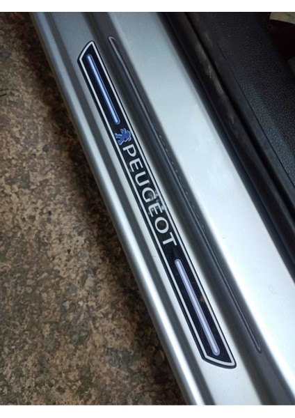 Peugeot 307 Sw Piano Black Kapı Eşiği 4'lü Set modelleri