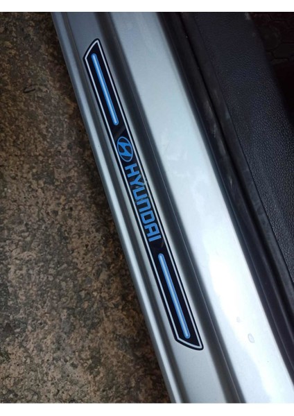 Hyundai Accent Piano Black Kapı Eşiği 4'lü Set
