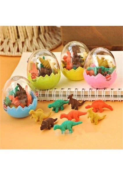 Dinazor Yumurtası Silgi - 1 Adet Yumurta 8 Silgi