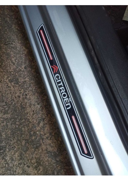 Citroen Ds4 Piano Black Kapı Eşiği 4'lü Set