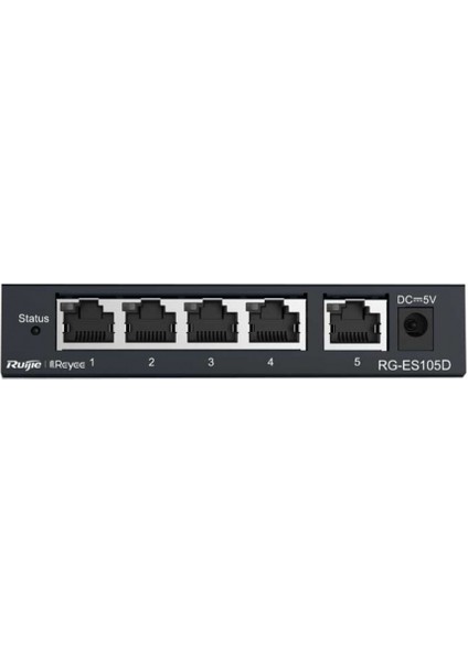 Reyee RG-ES105D 5 Port 10/100MPBS Switch Metal Kasa