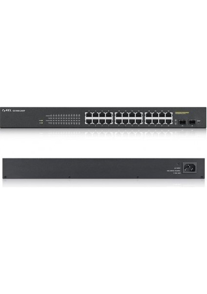 GS1900-24HP V2 24PORT Gigabit 24XPOE  170W Yönetilebilir Switch