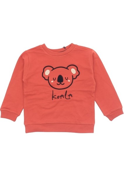 Koala Baskılı Sweatshirt