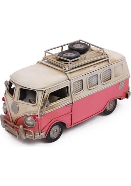 Dekoratif Metal Minibüs Çerçeveli ve Kumbaralı Hediyelik fırsatları