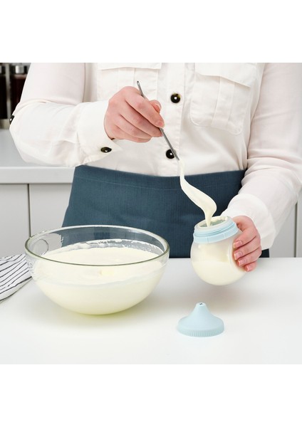 Garnıtyren Krema Pompası Açık Mavi 250 ml fiyatları