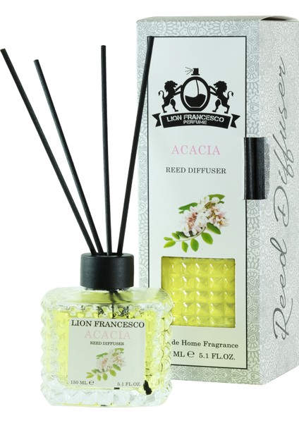Lion Francesco Reed Diffuser Acacia Bambu Çubuklu Oda Kokusu 150 ml