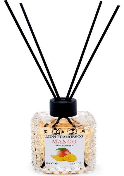 Lion Francesco Reed Diffuser Mango Bambu Çubuklu Oda Kokusu 150 ml