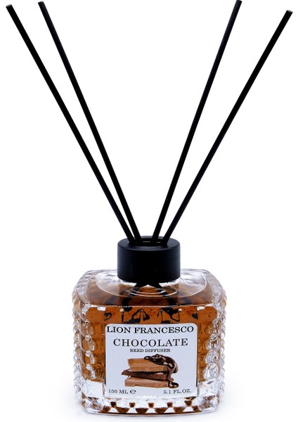 Lion Francesco Reed Diffuser Chocolate Bambu Çubuklu Oda Kokusu 150 ml