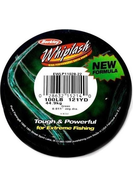 Whiplash Green Misina 110 mt fiyatları