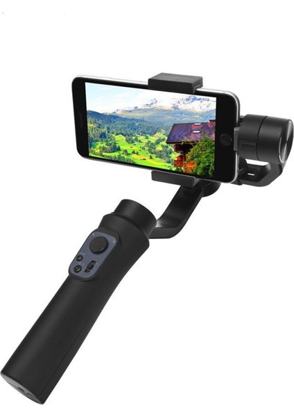 3-Axis S5B Aliminyum Gimbal Telefon Sabitleyici Tripod Ayak