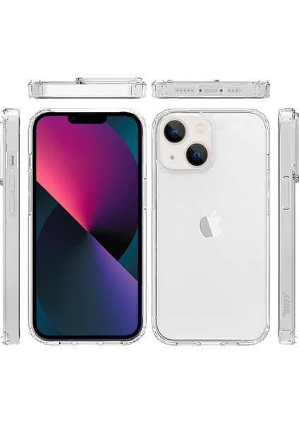 Buff iPhone 13 Mini Air Hybrid Kılıf Crystal Clear