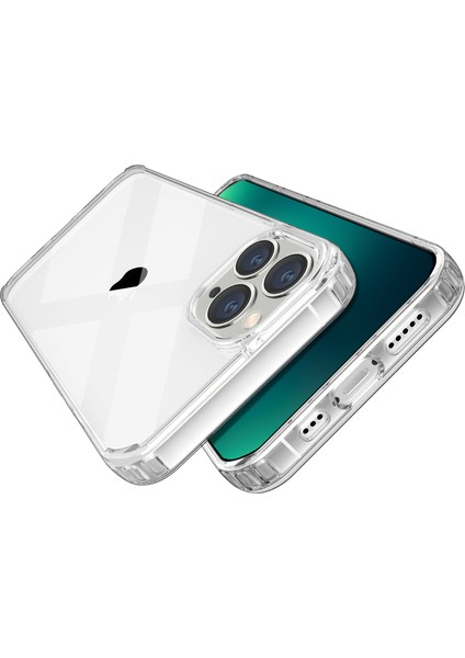 Buff Apple iPhone 13 Pro Max Air Hybrid Kılıf Crystal Clear