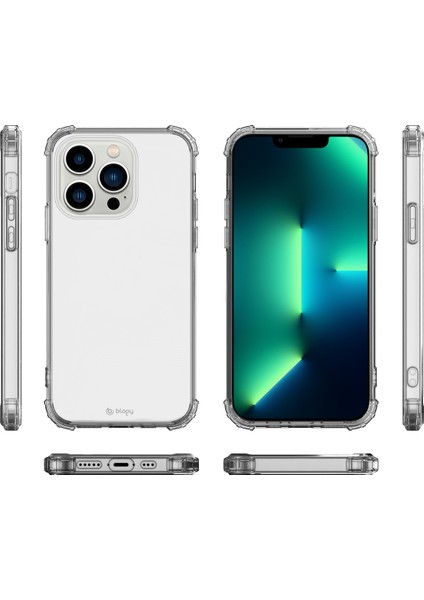 iPhone 13 Pro Max Crystal Fit Kılıf Crystal Clear