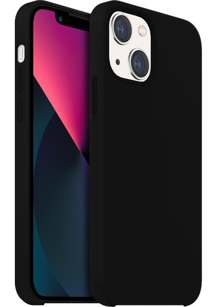 Buff iPhone 13 Mini Rubber Fit Kılıf Black