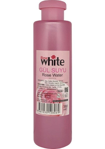 Sentetik Gül Suyu 380 ml