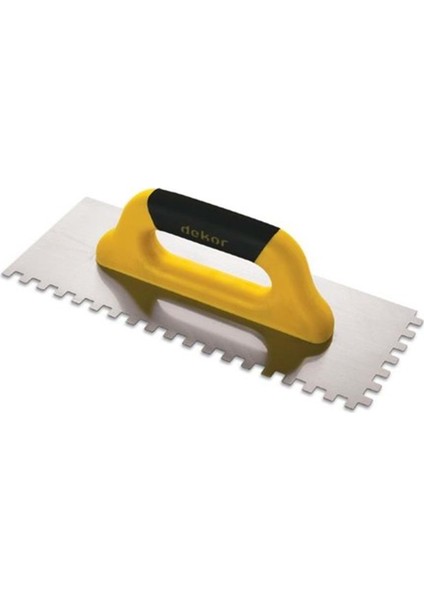 Seramık Malası Kapalı Plastık Saplı Yay Çelıgı 10 x 10 40 cm