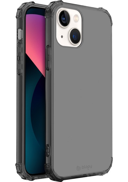 iPhone 13 Mini Crystal Fit Kılıf Smoke Black