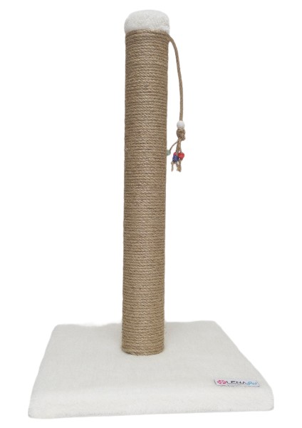 Tırmalama Kedi Tırmalama Tahtası 42 cm Ekru