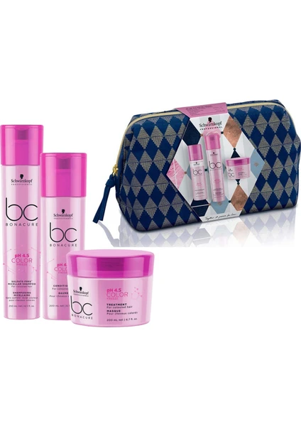 Bc Ph4.5 Color Freeze Set  Shamp. 250 ml + Cond. 200 Ml+Mask 200ML