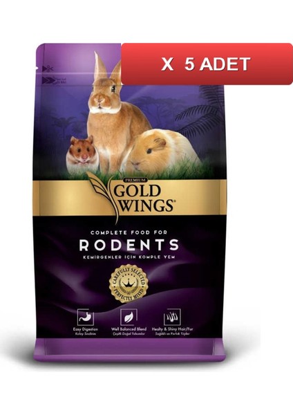 Premium Kemirgen Yemi 1 kg 5'li