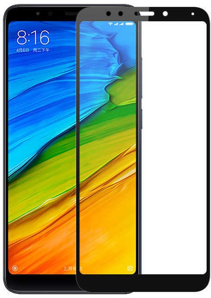 Xiaomi Mi 6x Ekran Koruyucu Full Tam Kaplayan Kavisli Tempered Cam