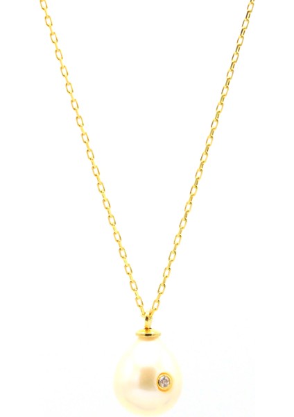 Inci Taşlı Altın Kaplama Gümüş Kolye fiyatları