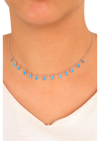 Damla Tasarım Hayalet Gümüş Kolye