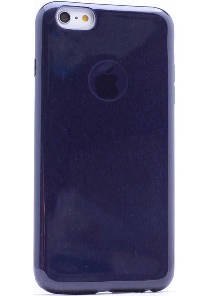 - Apple iPhone 6 Plus - Kılıf Simli Koruyucu Shining Silikon - Siyah - T3462