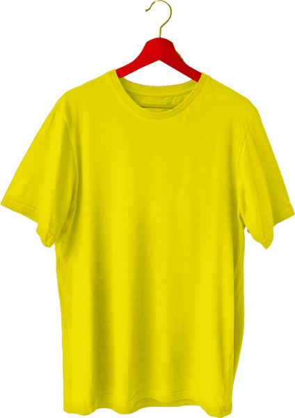 Basic T-Shirt Bisiklet Yaka