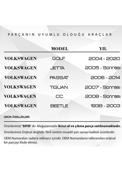 Volkswagen, Audi ve Seat Için Radyatör Alt PLASTIĞI-1K0121367F fiyatları