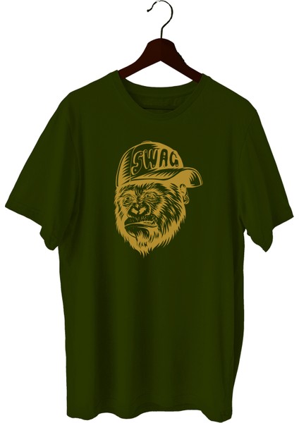 Swag Sporcu T-Shirt Bisiklet Yaka