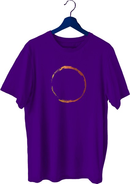 Magic Circle Sporcu T-Shirt Bisiklet Yaka