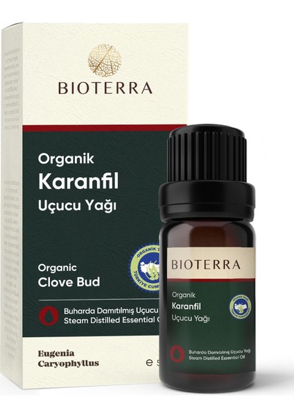 Organik Karanfil Uçucu Yağı 5 ml