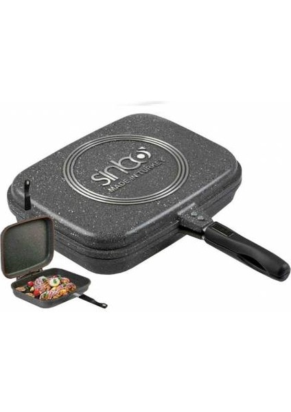 SP-5218 Çift Taraflı Döküm Tava