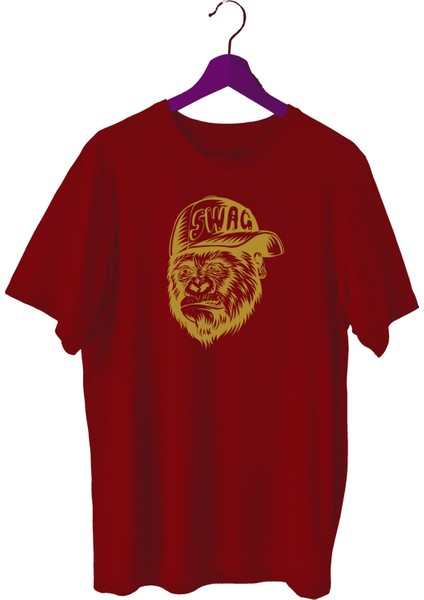 Swag Sporcu T-Shirt Bisiklet Yaka