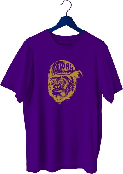 Swag Sporcu T-Shirt Bisiklet Yaka