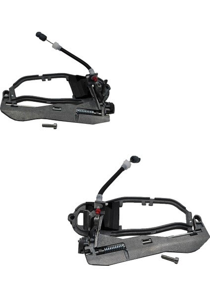 Bmw X5 Serisi E53 Için Dış Kapı Kolu Metal Taşıyıcı Sağ-Sol Set