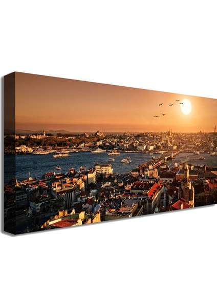 Bordosanat 80 x 40 cm Istanbul Dekoratif Duvar Kanvas Tablo fiyatları