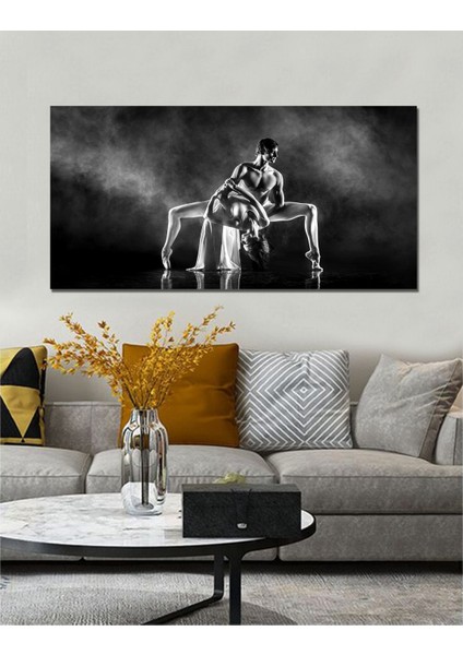 Bordosanat 120 x 60 cm Dansçılar Dekoratif Duvar Kanvas Tablo
