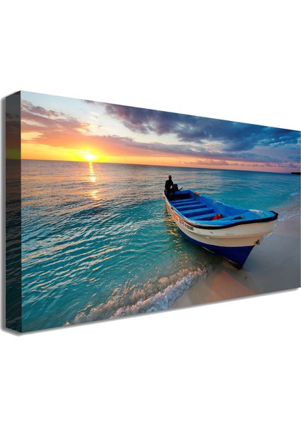 Bordosanat 100 x 50 cm Tekne Dekoratif Duvar Kanvas Tablo fiyatları