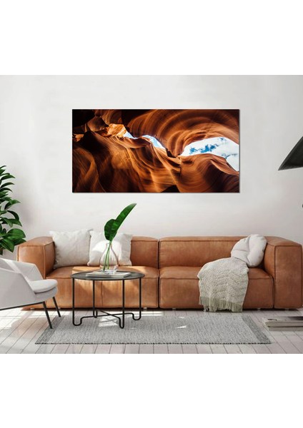 Bordosanat 120 x 60 cm Kanyon Dekoratif Duvar Kanvas Tablo