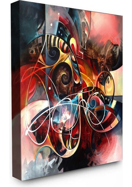 Bordosanat 60 x 60 cm Soyut Dekoratif Duvar Kanvas Tablo fiyatları