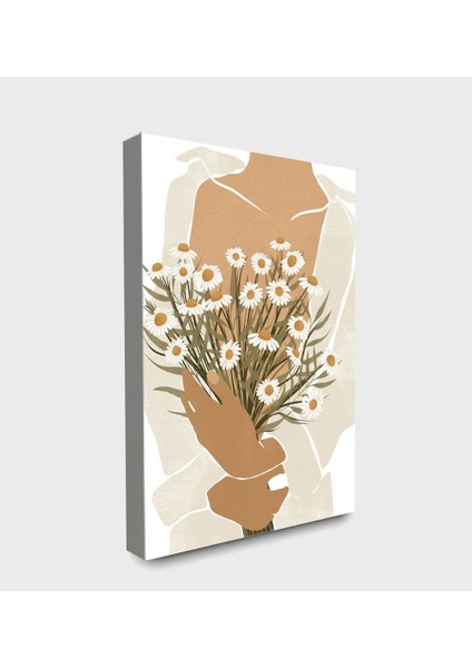 Bordosanat 60 x 85 cm Çiçek Dekoratif Duvar Kanvas Tablo fiyatları