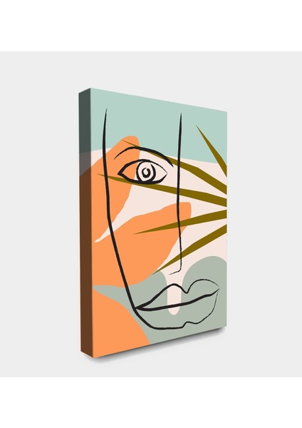 Bordosanat 80 x 115 cm Soyut Dekoratif Duvar Kanvas Tablo fiyatları