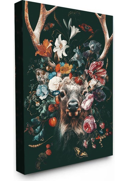 Bordosanat 80 x 120 cm Geyik Dekoratif Duvar Kanvas Tablo fiyatları