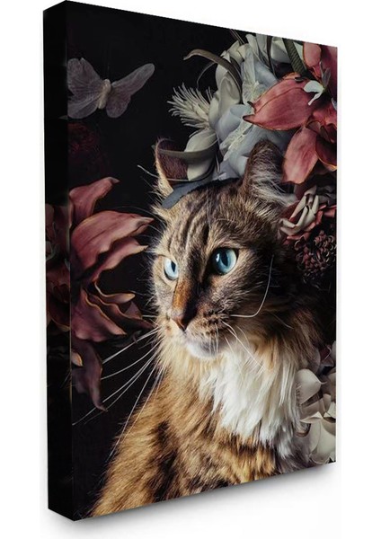 Bordosanat 70 x 105 cm Kedi Dekoratif Duvar Kanvas Tablo fiyatları