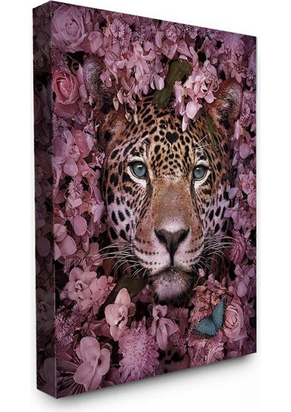 Bordosanat 60 x 75 cm Leopar Dekoratif Duvar Kanvas Tablo fiyatları