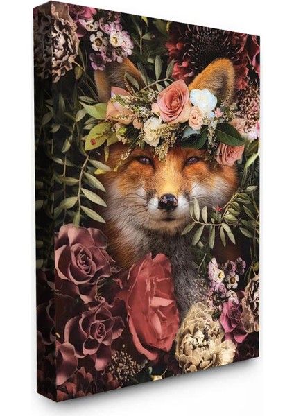 Bordosanat 60 x 90 cm Tilki Dekoratif Duvar Kanvas Tablo fiyatları