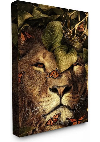 Bordosanat 50 x 90 cm Aslan Dekoratif Duvar Kanvas Tablo fiyatları